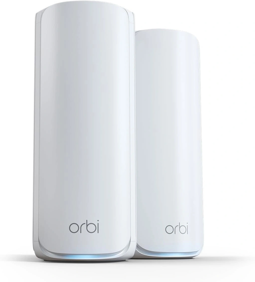 Système Mesh WiFi NETGEAR Orbi 7 BE11000, 2-Pack, 11 Gbps, 360 m², Port Internet 2.5GB, Tri-Band, Compatible Tous FAI