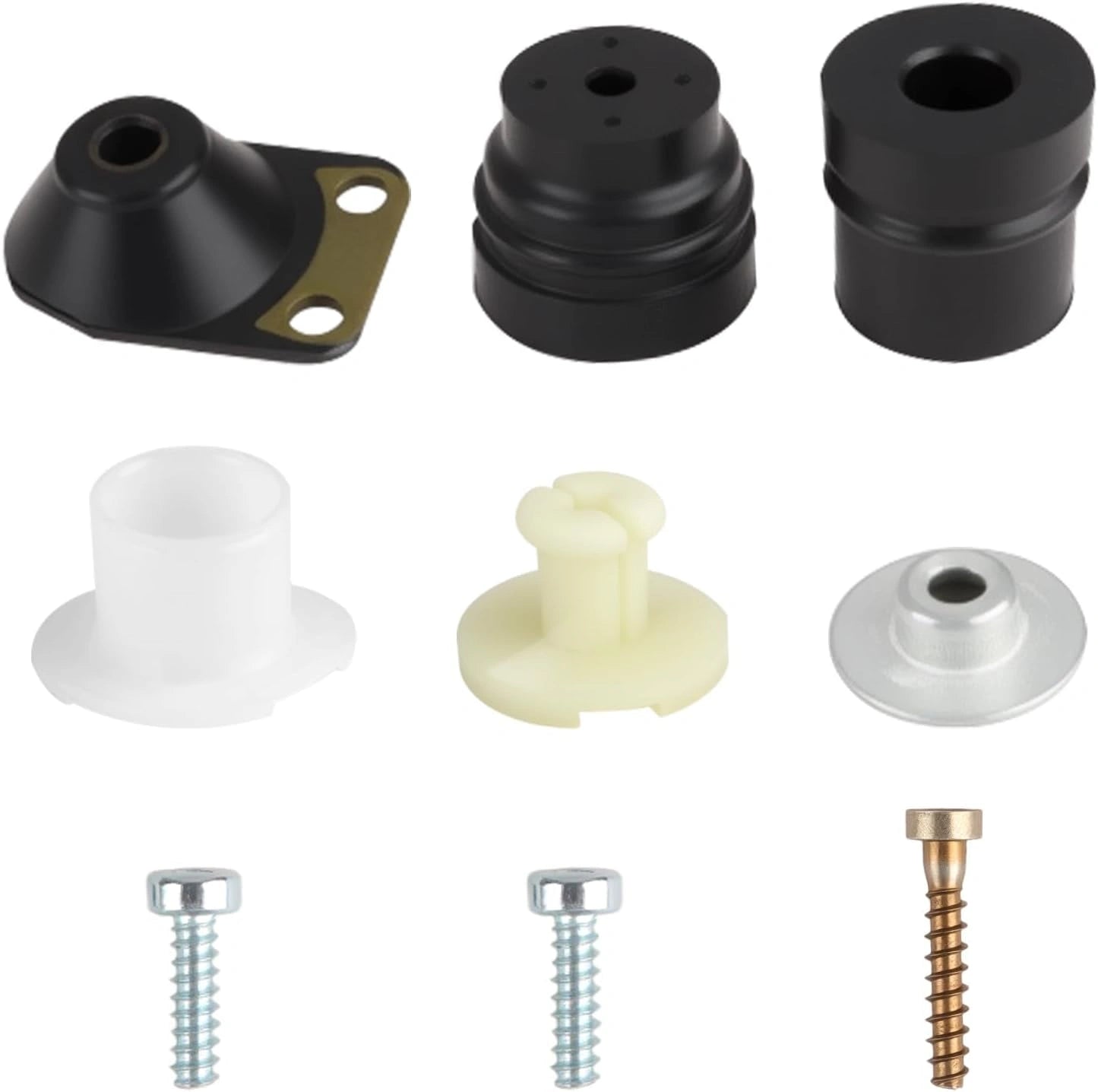 Ensemble de Tampons Anti-vibrations pour Tronçonneuse, Compatible avec Modèles MS240, MS260, 026, 024