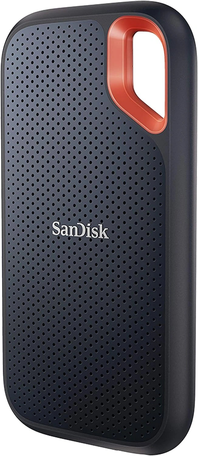 SanDisk Extreme SSD Portable 500 Go - USB-C, Vitesse 1050 Mo/s, Résistant à l'Eau et Poussière IP65