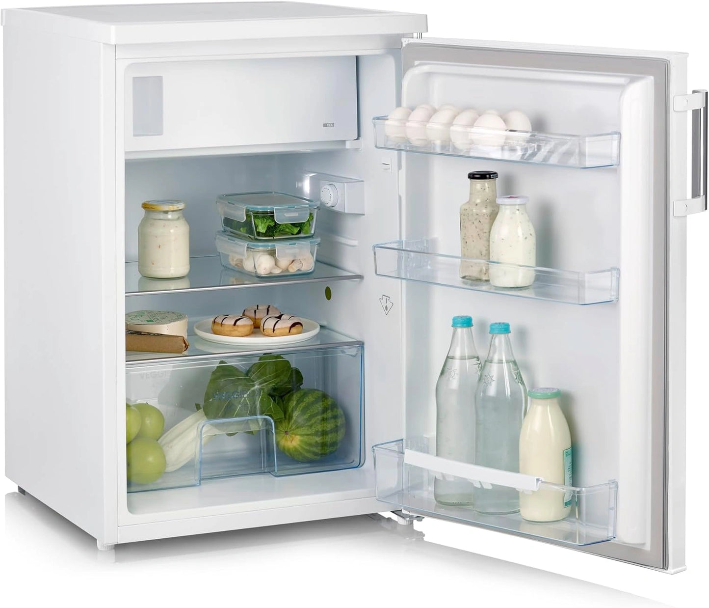 Mini Réfrigérateur SEVERIN 120L, Compact et Économe, Classe C, Blanc