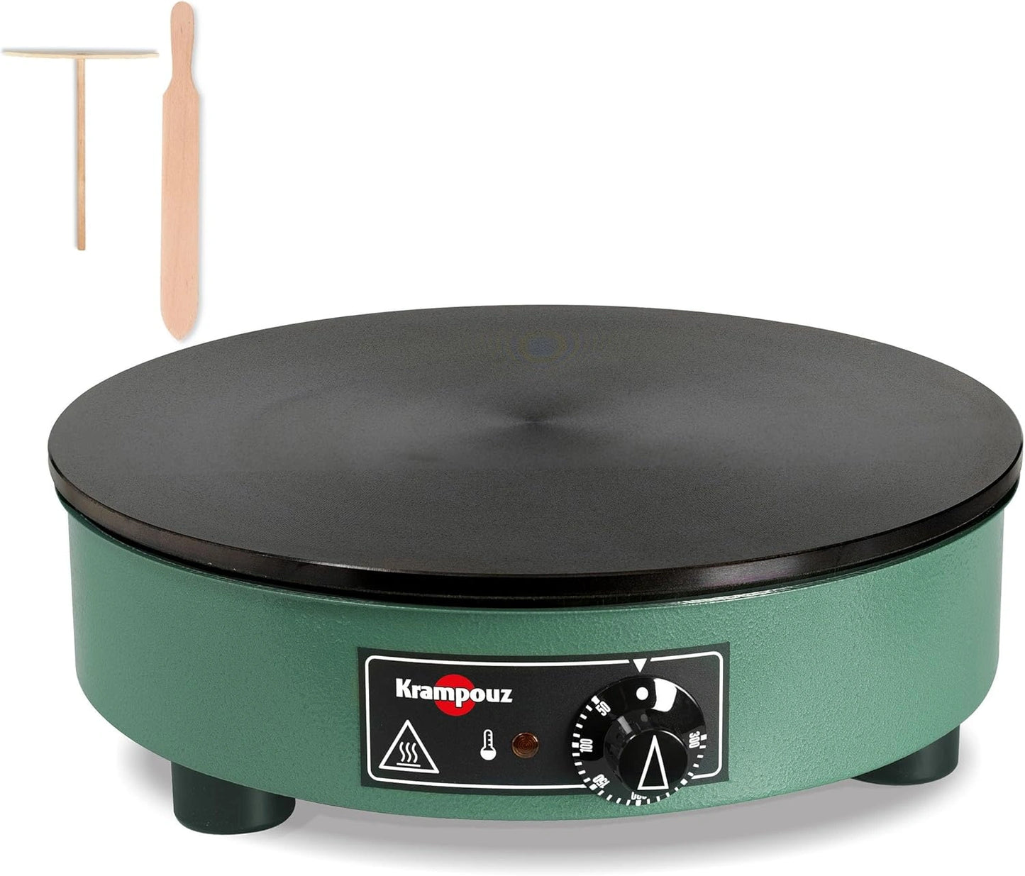 Crêpière Électrique Traditionnelle en Fonte 40 cm - 3000W - Fabriquée en France