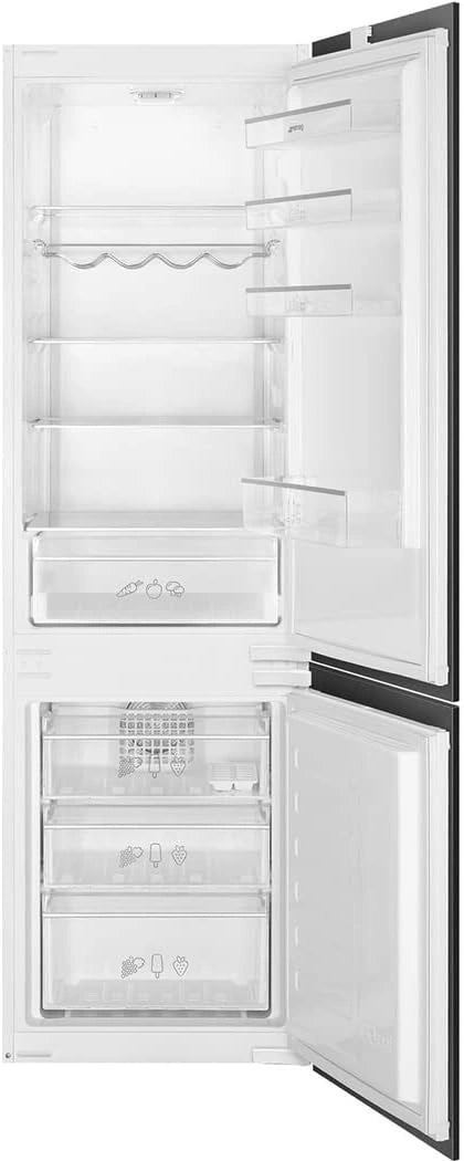 SMEG Réfrigérateur Congélateur Intégré C3170NE - Design Moderne et Efficacité Énergétique