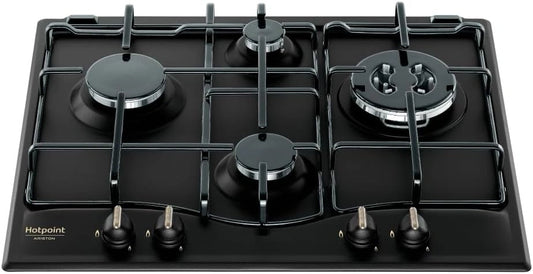 Table de cuisson Hotpoint PCN 640 T(AN)R/HA à gaz 4 feux