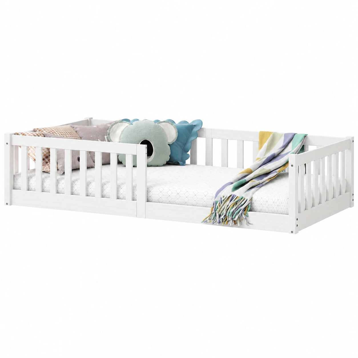 lit-enfant-au-sol-90x200-cm-avec-barrieres-de-protection-en-pin-blanc-xqtvzn2773am