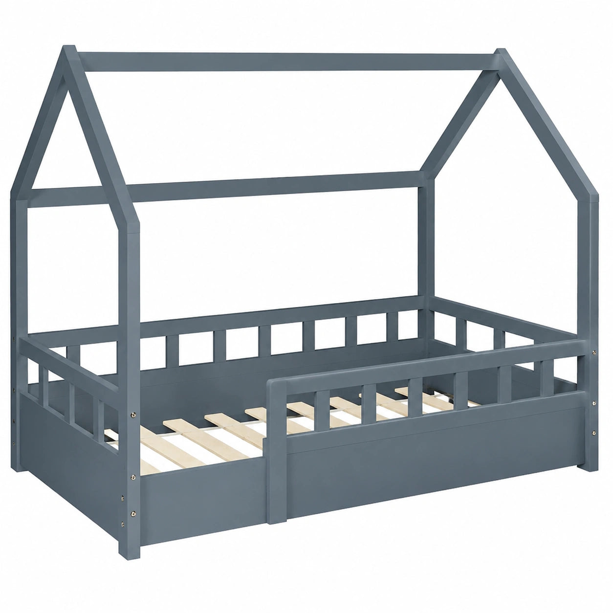 lit-enfant-cabane-80-x-160-cm-gris-avec-sommier-et-barrieres-arizkk2842ph