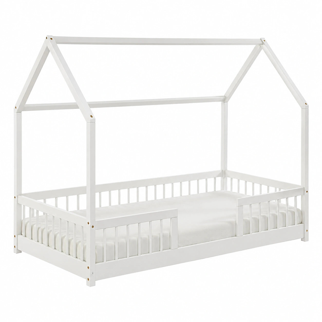 lit-cabane-avec-barrieres-en-bois-massif-blanc-90x190-cm-avec-sommier-eqcets2858gr