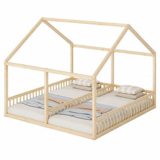 lit-pour-enfant-style-cabane-2-en-1-avec-barriere-de-securite-jfmrew2866di