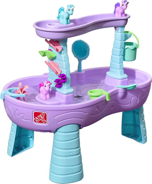 Table d'Eau Licorne Enchantée avec Accessoires, Idéale pour le Jardin