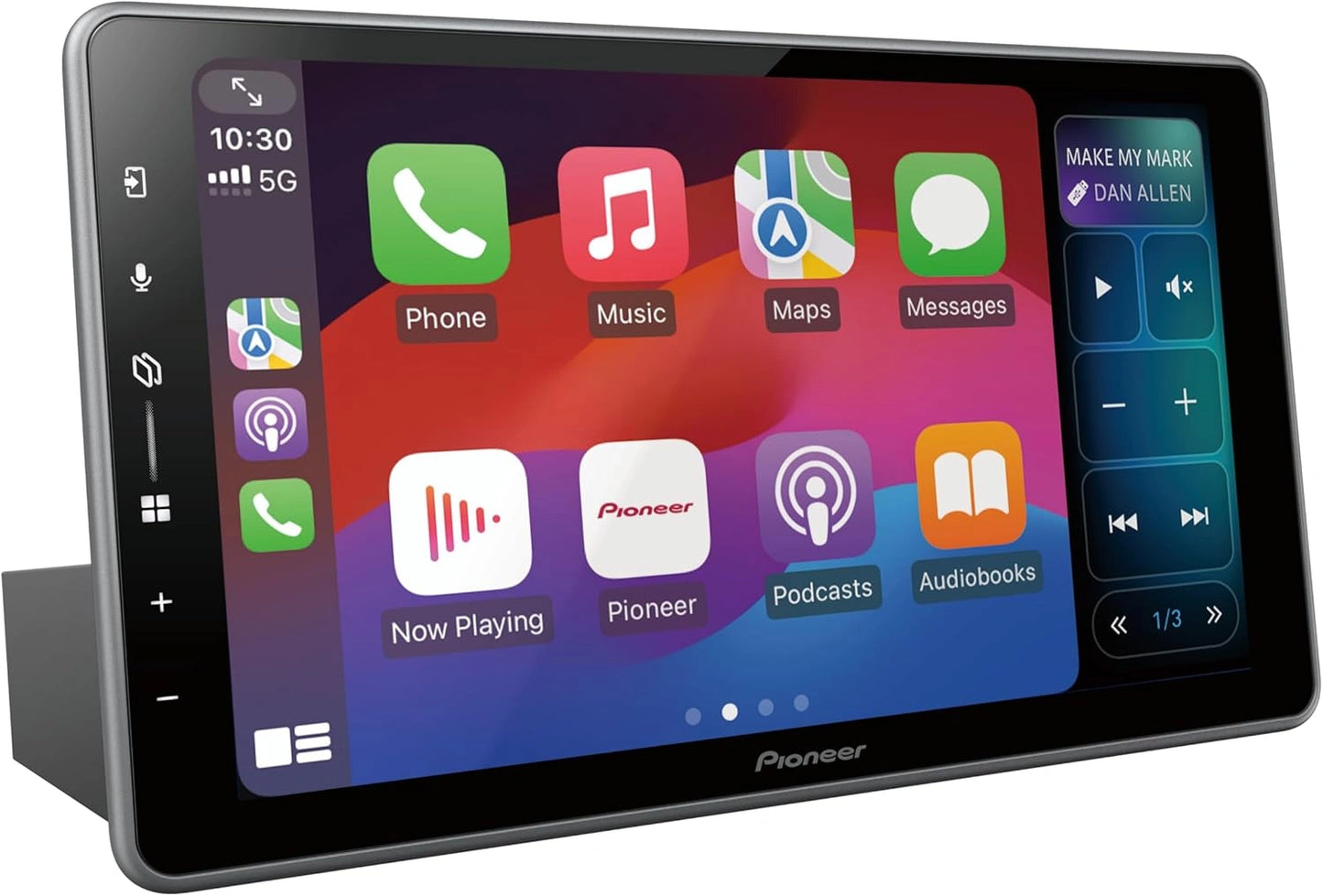 Système Multimédia Pioneer 1DIN 9" avec Écran Tactile, Wi-Fi, Bluetooth, CarPlay, Android Auto et Dab+
