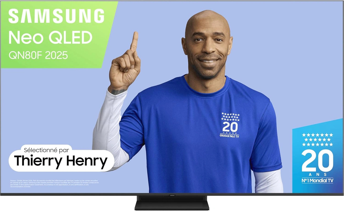 Téléviseur Samsung Neo QLED 65'' 4K HDR Smart, AI Mini LED, WiFi, Dolby Atmos