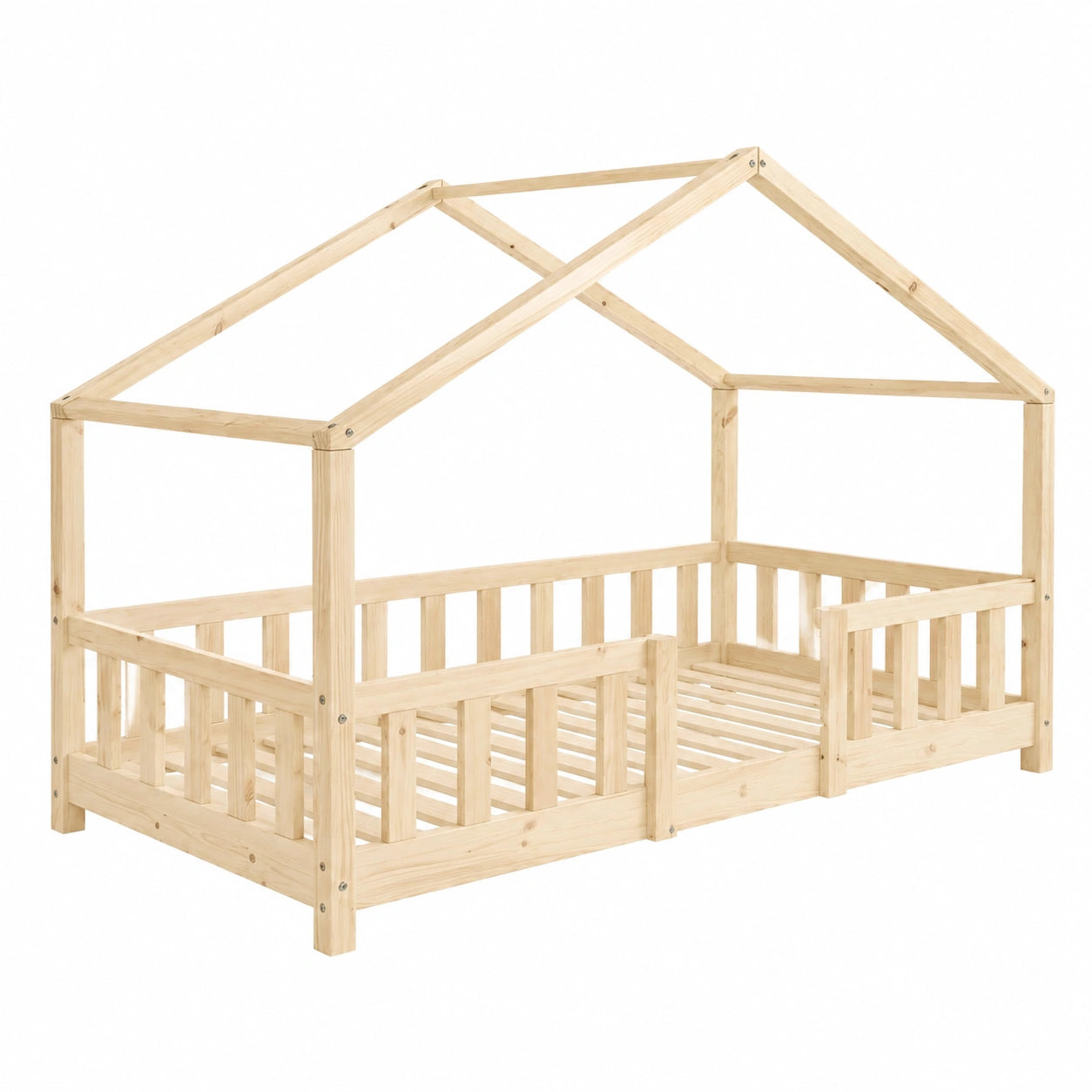 lit-enfant-cabane-en-bois-avec-barriere-de-protection-140-x-70-cm-usnutl2821sd