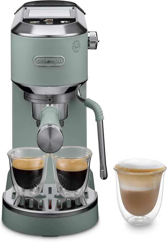 Machine à expresso Dedica Duo EC890.GR 15 bars Vert