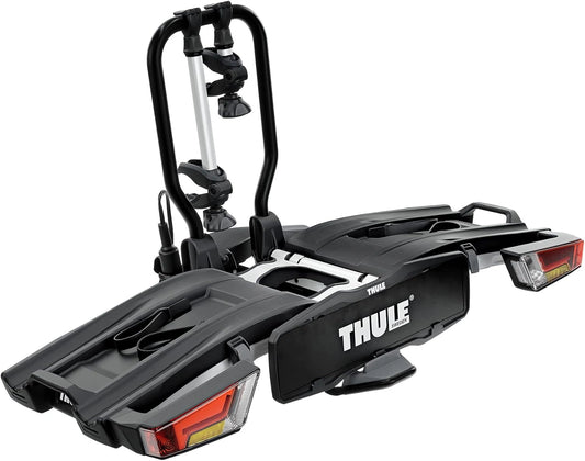 Thule EasyFold XT Porte-Vélos Pliable Sur Attelage Noir/Aluminium pour 2 Vélos