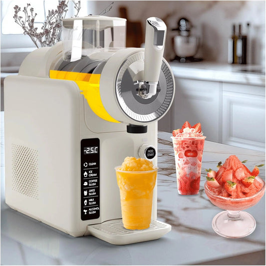 Appareil à Granité 1.8L, Autonettoyant, 5 Programmes Prédéfinis pour Granités, Margaritas, Frappés et Milkshakes