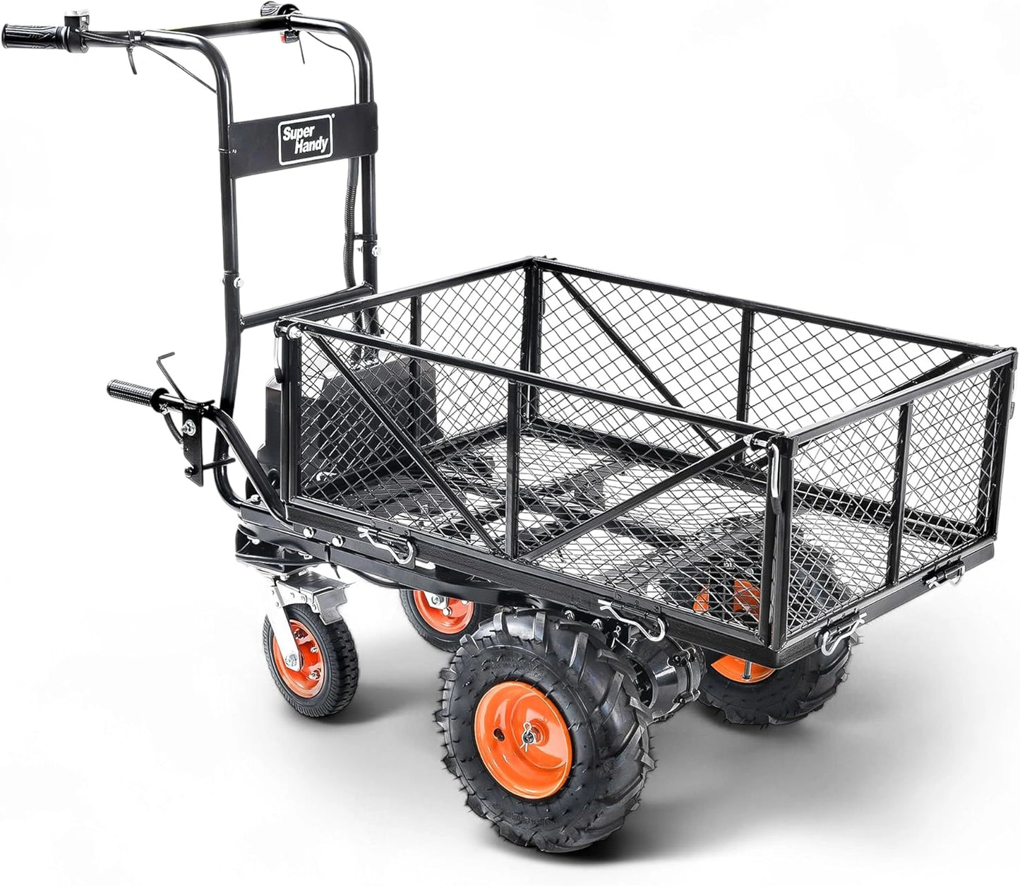 Chariot utilitaire électrique 48V Li-Ion 760 kg pour jardin et ferme