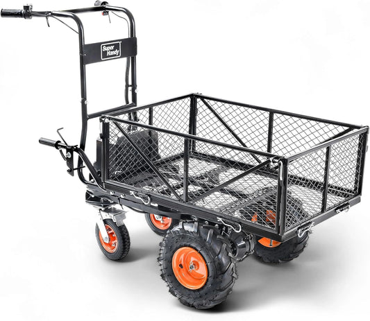 Chariot utilitaire électrique 48V Li-Ion 760 kg pour jardin et ferme